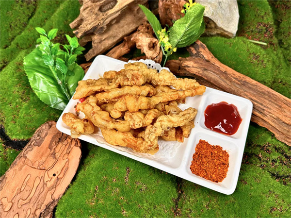 现炸酥肉